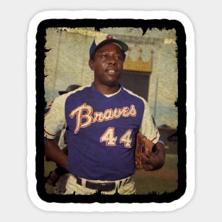 Hank Aaron - 6,856 Career Total Bases Sticker